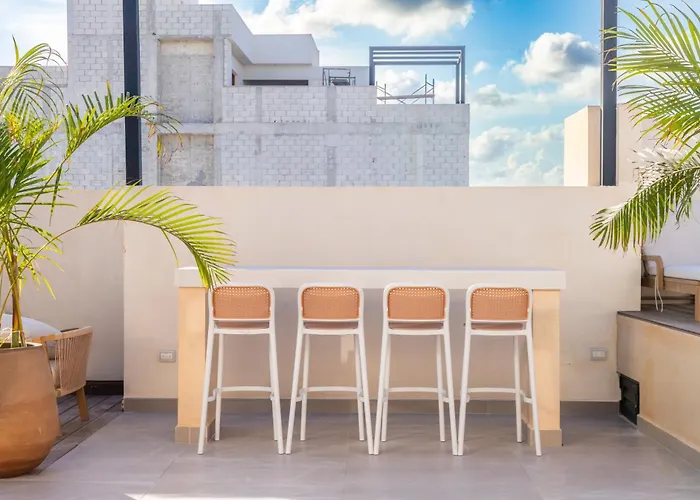 Apartment Calatt - Luxury, Design, Rooftop Pool, And A Prime Location Playa del Carmen